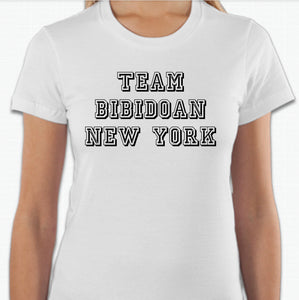 “Team BIBIDOAN-NEW YORK” T-shirt