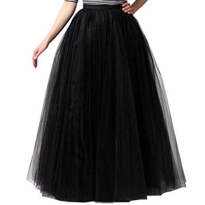 Tulle Maxi Skirt