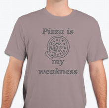 Load image into Gallery viewer, “Pizza is my weakness” Unisex T-shirt